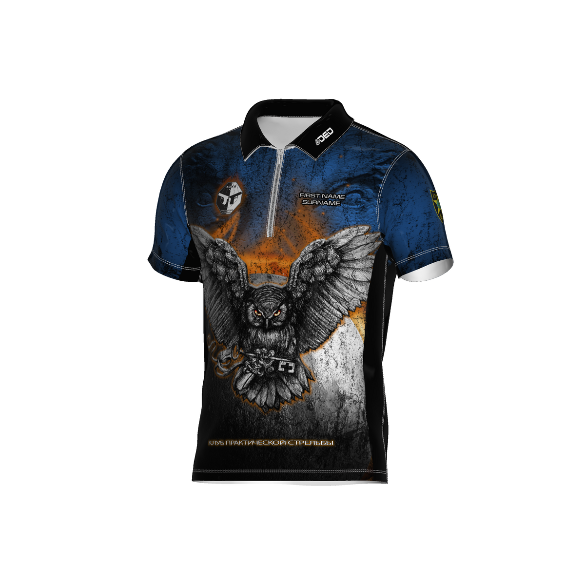 Eemann Tech IPSC Belarus Club Boar Buffalo Owl Open Jersey