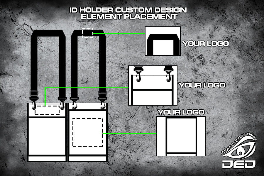DED Custom Badge Holder