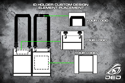 DED Custom Badge Holder